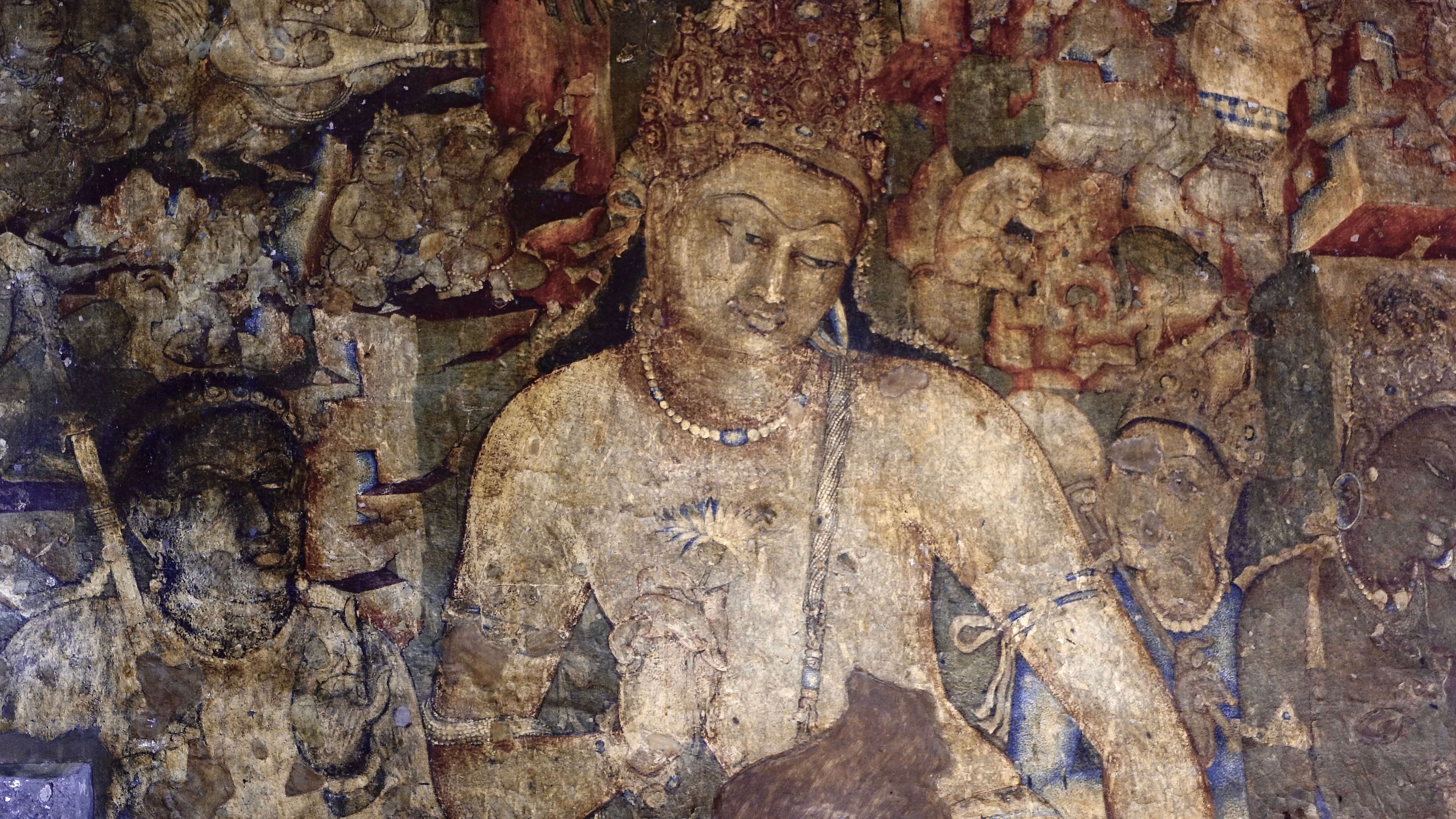 Padmapani, cuevas de Ajanta © Dhammarati 