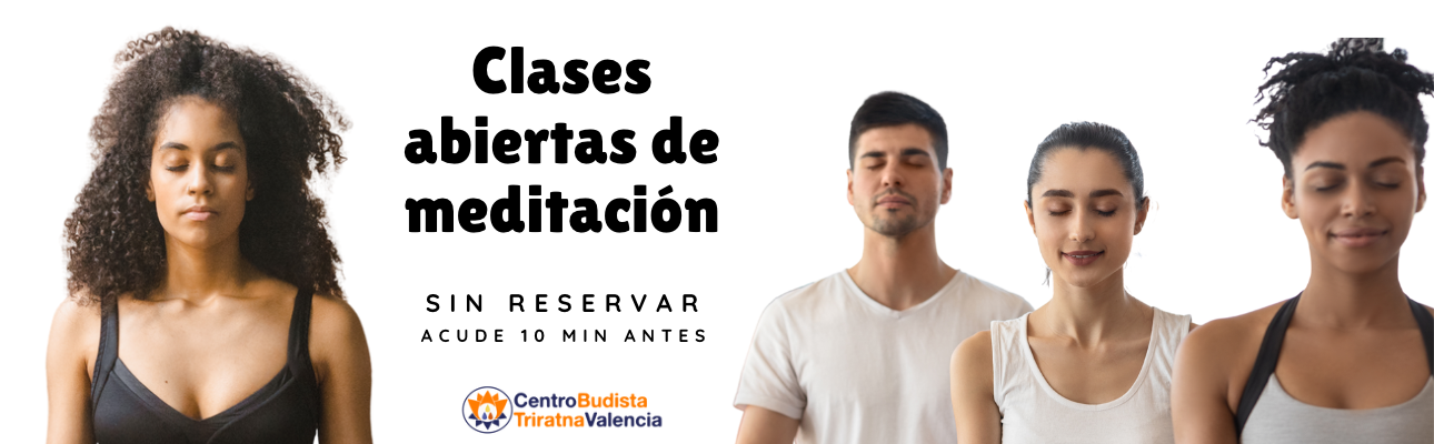 clases abiertas meditación